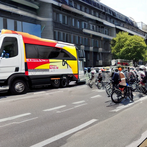 Fahrzeuganhänger in Brand gesetzt