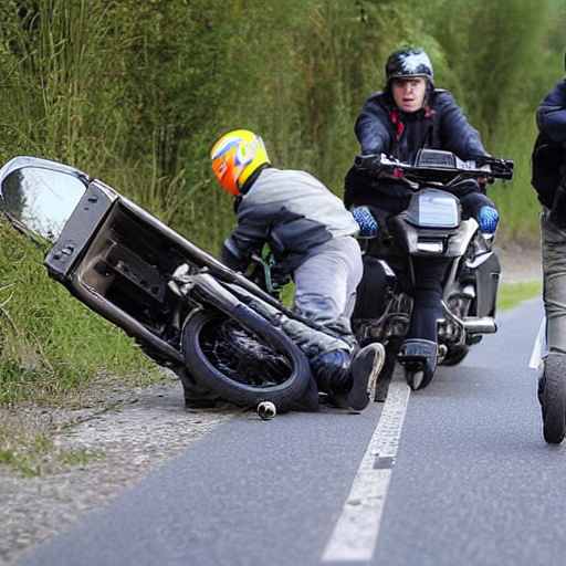 Polizeibericht Motorradfahrer bei Verkehrsunfall verletzt