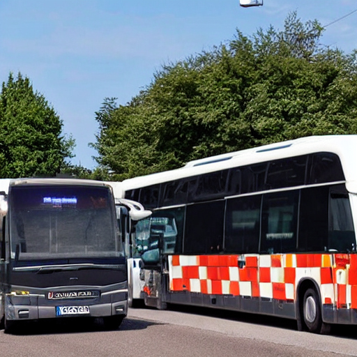 Polizeibericht Zusammenstoß zwischen Rettungswagen und Linienbus - 16 Verletzte