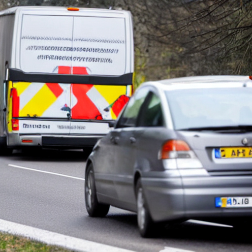 Verkehrsunfall nach Fahrstreifenwechsel – zwei Verletzte