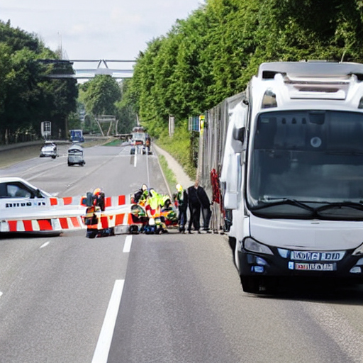 Polizeibericht Verkehrsunfall mit mehreren beschädigten Fahrzeugen