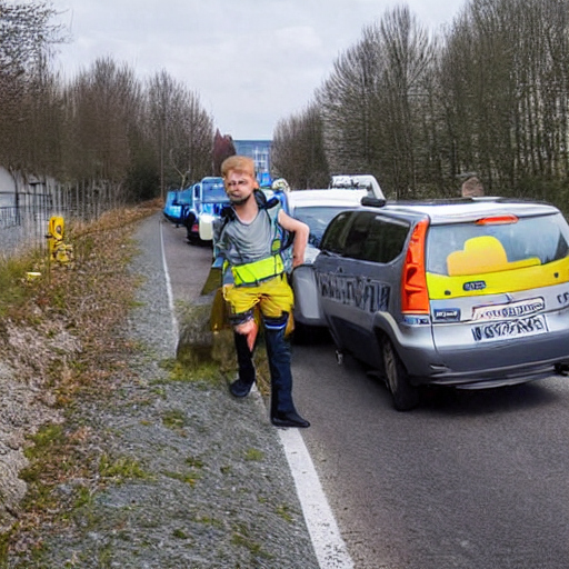 Verletztes Kind nach Verkehrsunfall