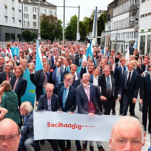 Sachbeschädigung an einem Parteibüro