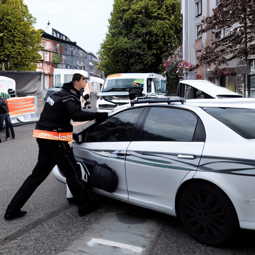 Polizeibericht Festnahme nach Angriff mit Waffe auf Fahrdienstleister